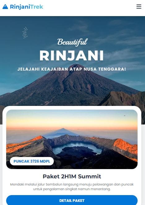 Web Trekking Sembalun